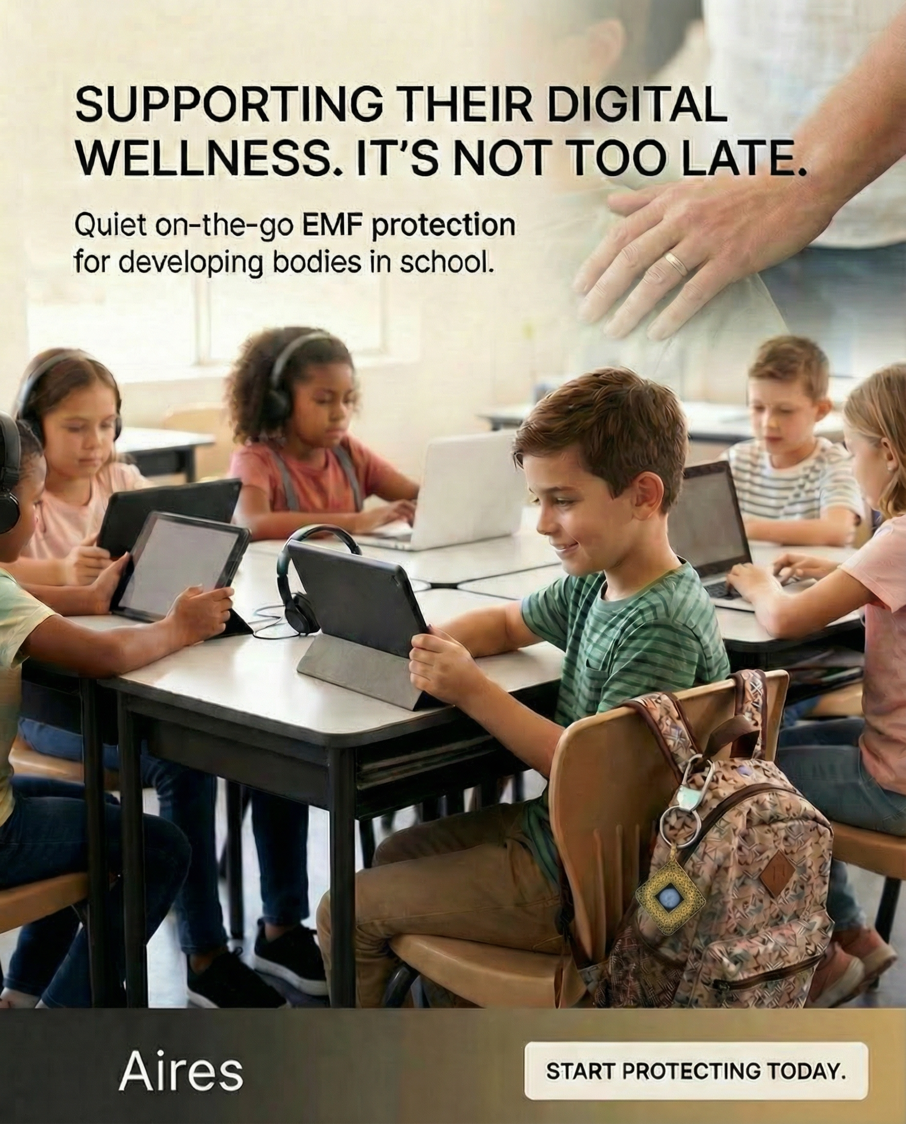 Aires ad delivered by Copia