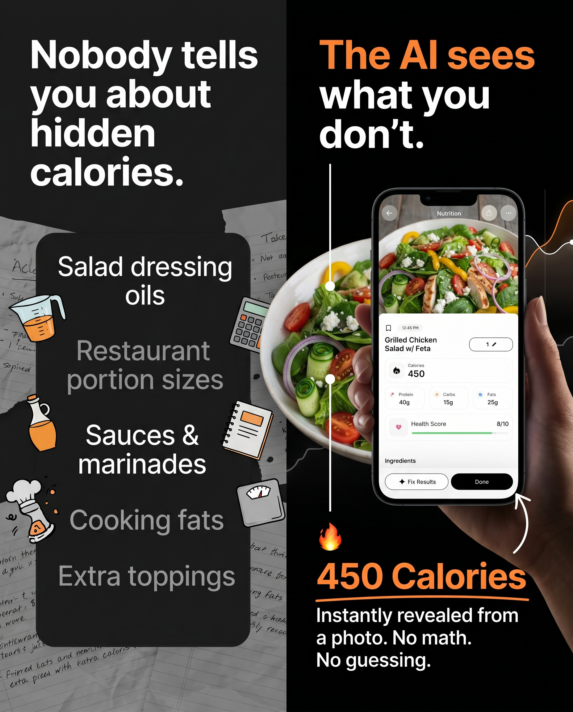 Cal AI ad delivered by Copia