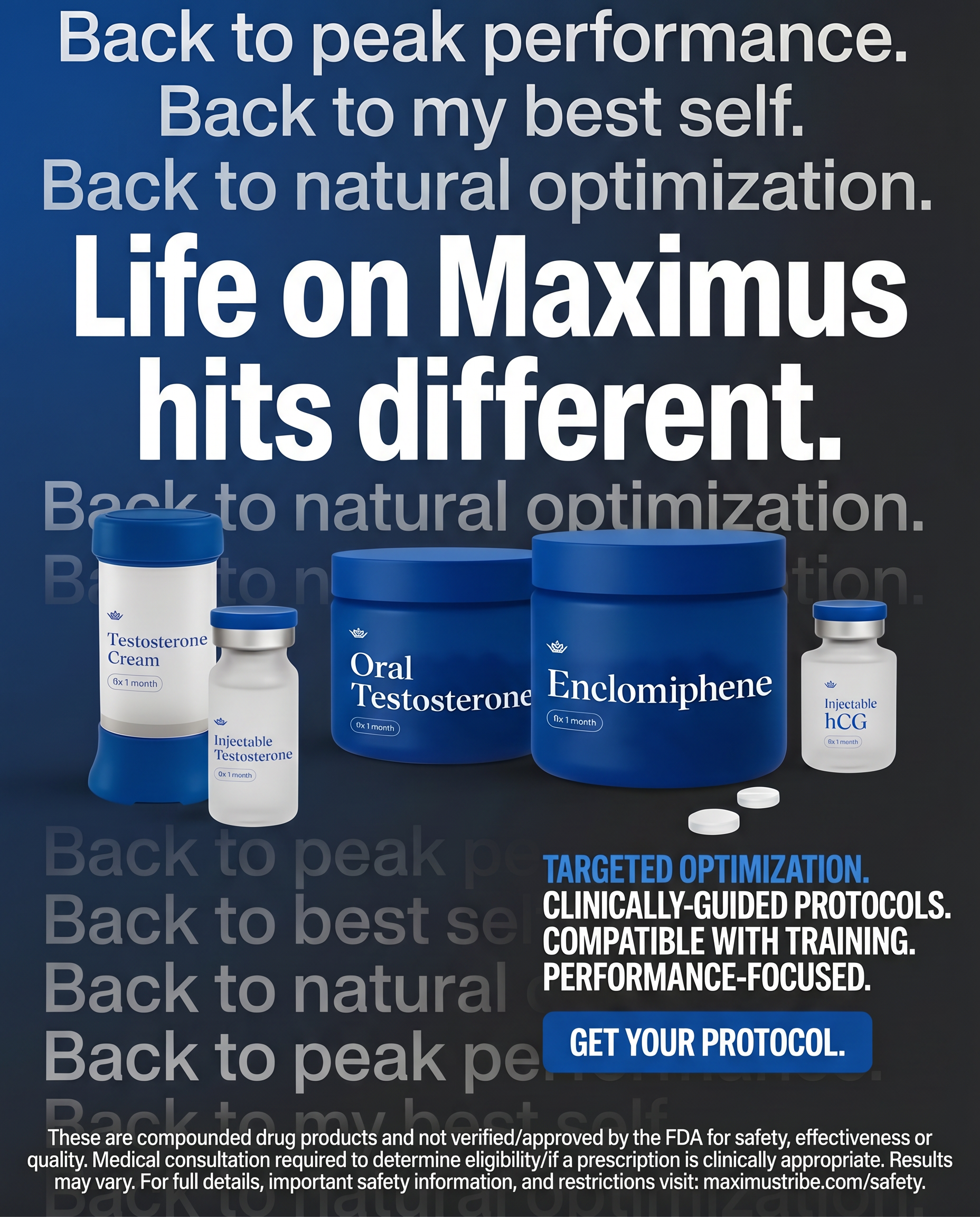 Maximus ad creative