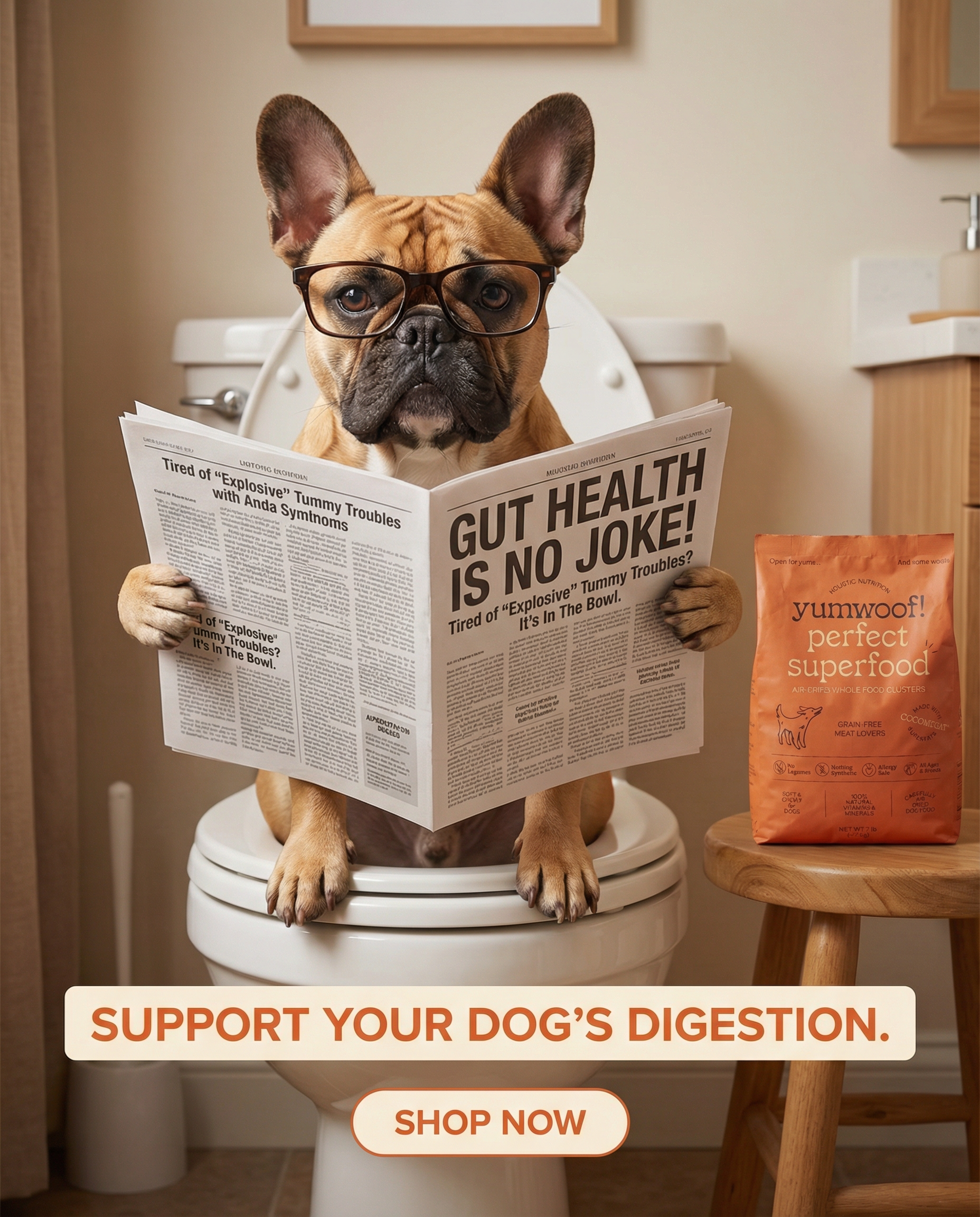 Yumwoof ad creative