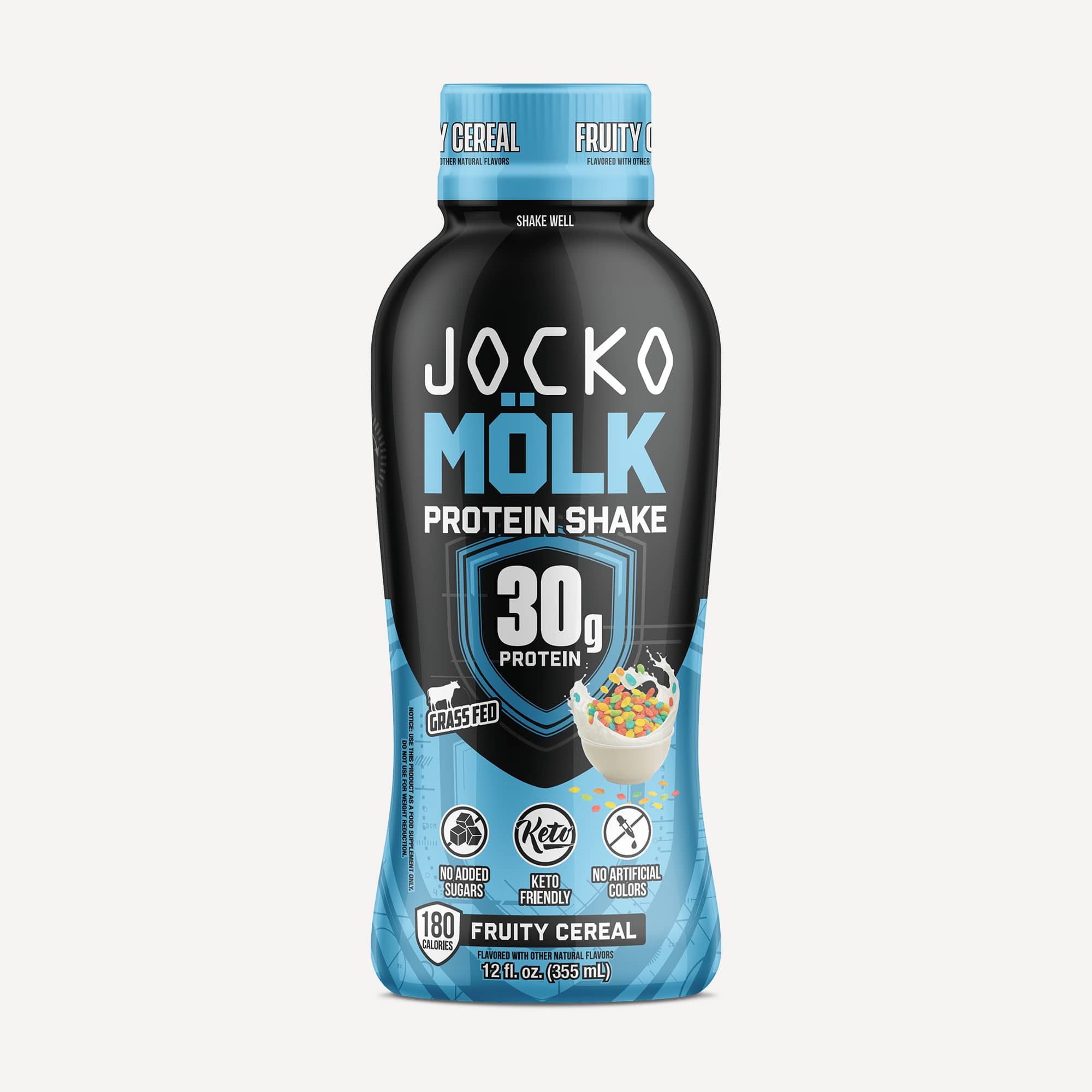 Mölk protein shake, the product photo Jocko Fuel sent