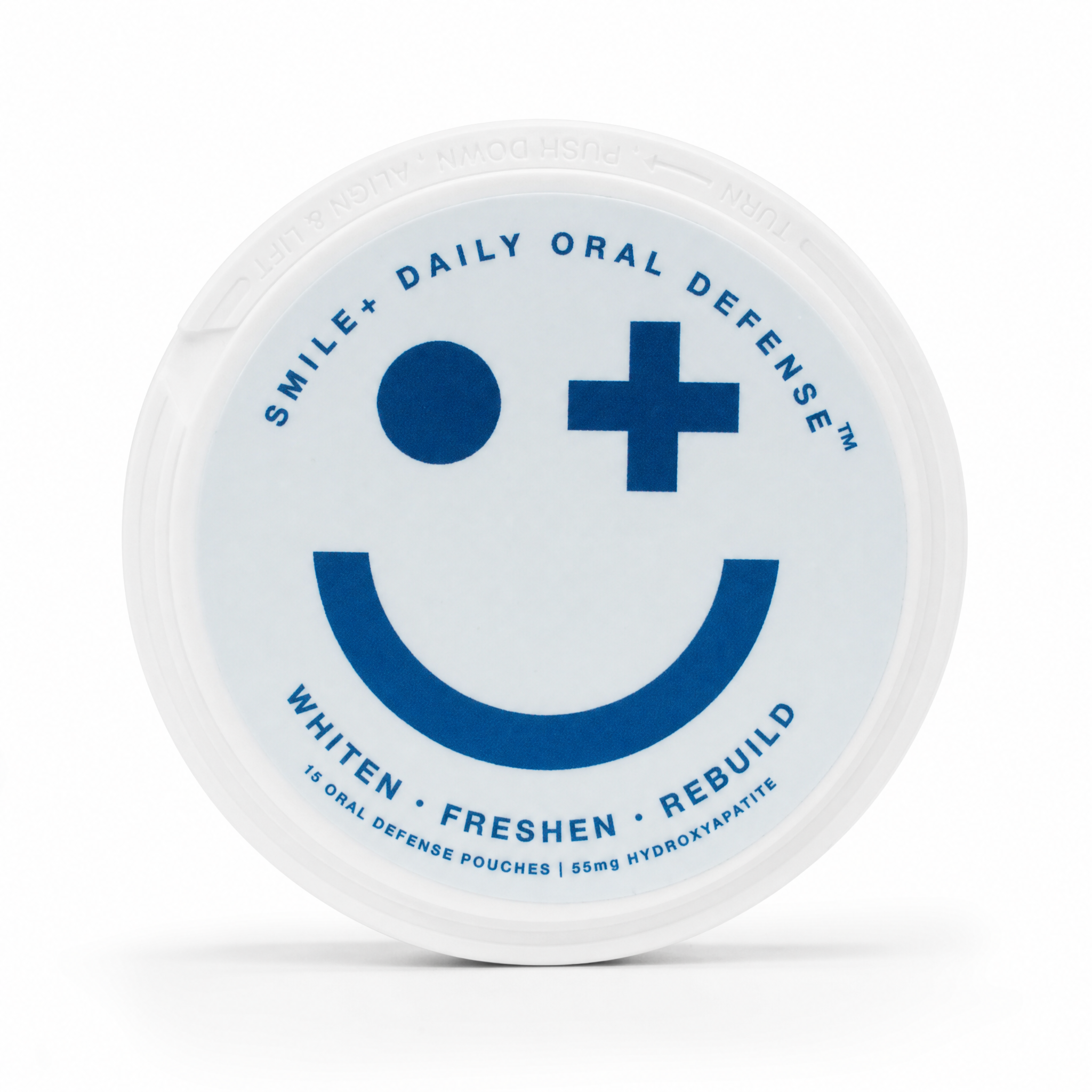 Daily Whitening pouches, the product photo Smile+ sent